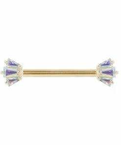 Buddha Jewelry Organics Gemma Trios Mercury Mist - Forward Facing