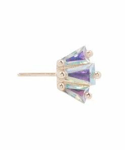 Buddha Jewelry Organics Gemma Trios Mercury Mist - Forward Facing