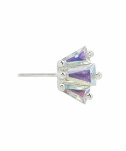 Buddha Jewelry Organics Gemma Trios Mercury Mist - Forward Facing