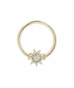 Buddha Jewelry Organics Eloise Mercury Mist Topaz Seamless Ring Daith