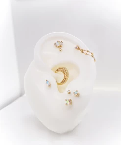 Buddha Jewelry Organics Mercury Mist Topaz Prong