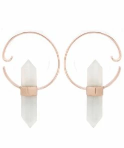Buddha Jewelry Organics Alchemy Weights - Crystal Quartz + Rose Gold CQ Best Sellers