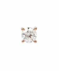 Buddha Jewelry Organics Conch Genuine White Diamond Prong