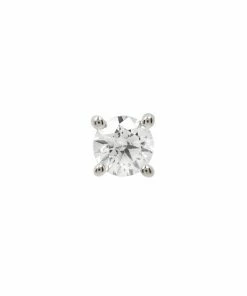 Buddha Jewelry Organics Conch Genuine White Diamond Prong