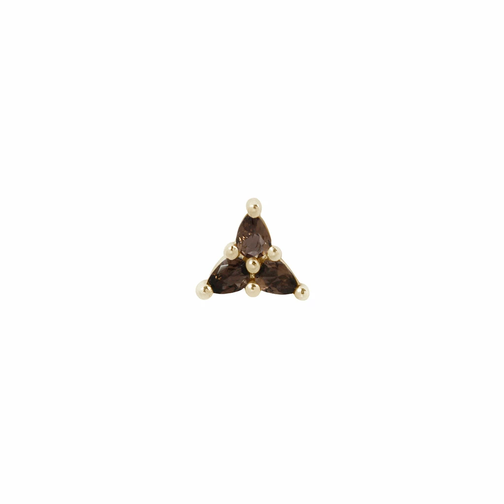 Buddha Jewelry Organics 3 Little Pears - Smokey Quartz Conch 7 Buddha Jewelry Organics 3 Little Pears - Smokey Quartz Conch