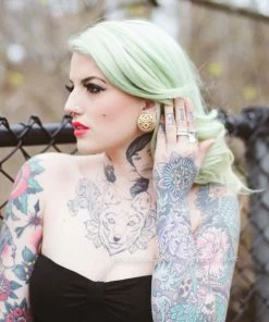 Buddha Jewelry Organics Rider Plugs - Saba Wood + Coral