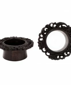 Buddha Jewelry Organics Stetched Ears In Yo Lace Eyelets - Arang Wood