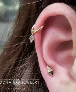 Buddha Jewelry Organics Almost Famous Charm - Turquoise + CZ