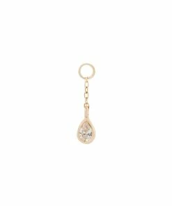 Buddha Jewelry Organics Conch Concorde Chain CZ Charm
