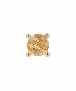 Buddha Jewelry Organics Rutilated Quartz Prong