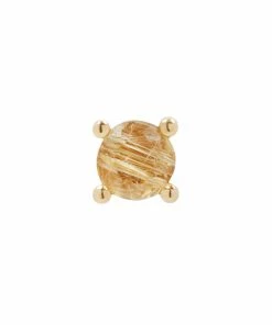 Buddha Jewelry Organics Rutilated Quartz Prong