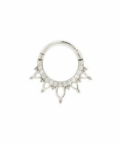 Buddha Jewelry Organics Indra - CZ - Solid 14kt Gold Clicker