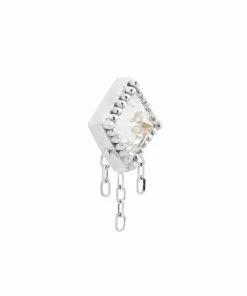 Buddha Jewelry Organics The Hustle - CZ + Chain - Threadless End