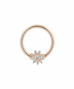 Buddha Jewelry Organics Daith Eloise CZ Seamless Ring