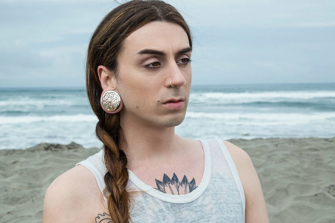 Buddha Jewelry Organics Idol Plugs - Rose Gold + Mother Of Pearl 4 Buddha Jewelry Organics Idol Plugs - Rose Gold + Mother Of Pearl