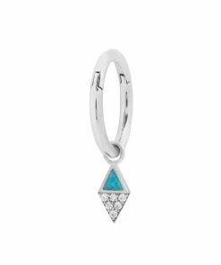 Buddha Jewelry Organics Almost Famous Charm - Turquoise + CZ