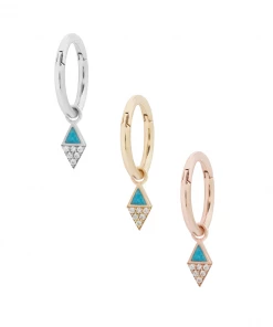 Buddha Jewelry Organics Almost Famous Charm - Turquoise + CZ