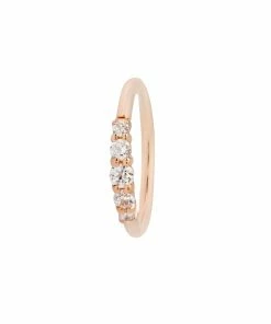 Buddha Jewelry Organics Brigitte CZ Seamless Ring Daith