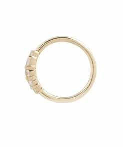 Buddha Jewelry Organics Brigitte CZ Seamless Ring Daith