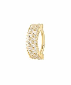 Buddha Jewelry Organics Brilliant - CZ - Clicker Helix