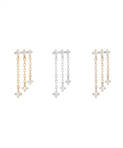 Buddha Jewelry Organics Cascade - CZ Helix