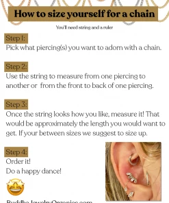 Buddha Jewelry Organics Round Center CZ Chain - Solid 14kt Gold