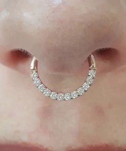 Buddha Jewelry Organics Dia - Genuine Diamond Set - Clicker Daith