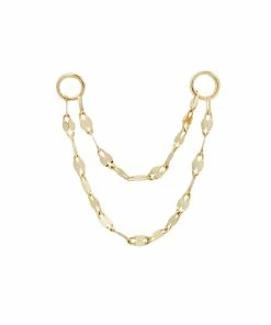 Buddha Jewelry Organics Chains Double Tile Chain