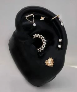 Buddha Jewelry Organics Solid Gold 18g Seam Rings 10 Buddha Jewelry Organics Solid Gold 18g Seam Rings