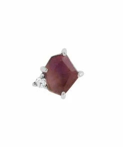Buddha Jewelry Organics Elicit - Amethyst + CZ Conch 8 Buddha Jewelry Organics Elicit - Amethyst + CZ Conch