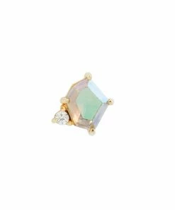 Buddha Jewelry Organics Conch Elicit - Mercury Mist Topaz + CZ