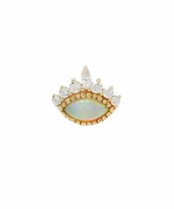 Buddha Jewelry Organics Enchant - Opal + CZ Conch