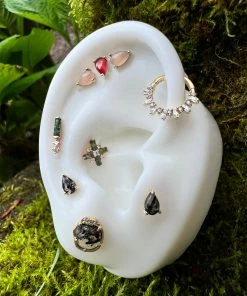 Buddha Jewelry Organics Conch Pear - Garnet