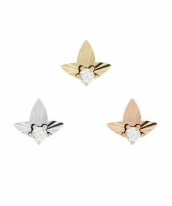 Buddha Jewelry Organics Conch Gratitude - CZ - Threadless End