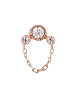 Buddha Jewelry Organics Halston - Genuine Diamond + Chain