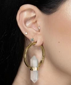 Buddha Jewelry Organics Zuri Marquise Opal - Threadless End Conch