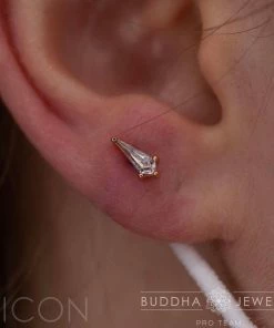 Buddha Jewelry Organics Soho - Kite Cut CZ