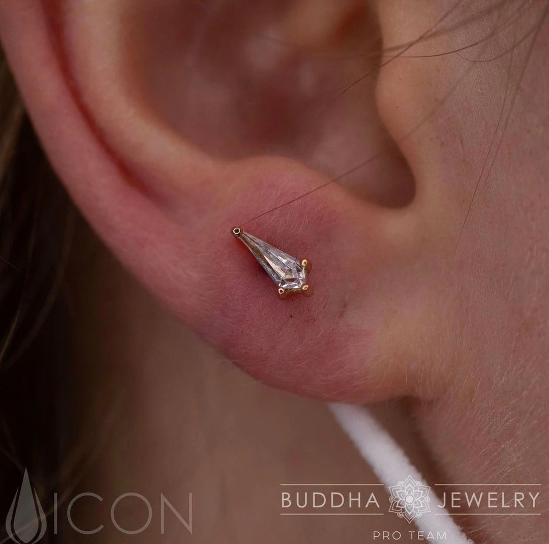 Buddha Jewelry Organics Soho - Kite Cut CZ 4 Buddha Jewelry Organics Soho - Kite Cut CZ