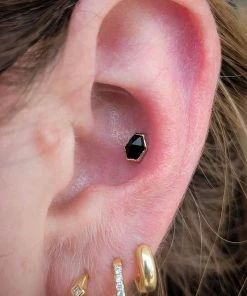 Buddha Jewelry Organics Pump Up The Volume - Black Agate