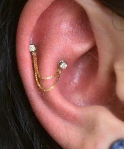 Buddha Jewelry Organics Everyday Classics Gold Double Box Chain