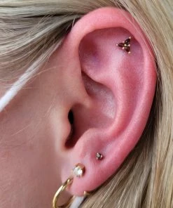 Buddha Jewelry Organics 3 Little Pears - Smokey Quartz Conch