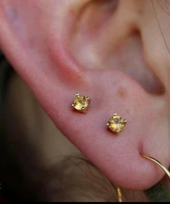 Buddha Jewelry Organics Citrine Prong Conch