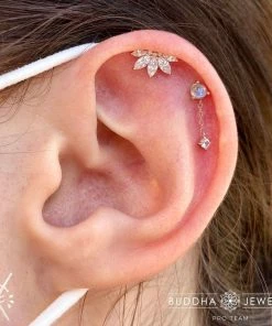 Buddha Jewelry Organics Valentina - CZ Conch