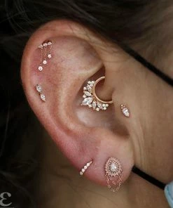 Buddha Jewelry Organics Cascade - CZ Helix