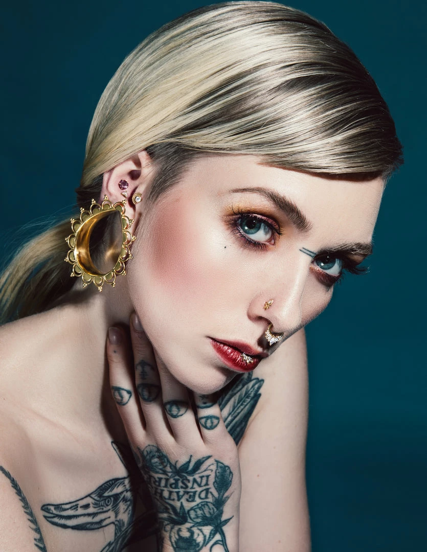 Buddha Jewelry Organics Anoora Eyelets - Rose Gold Gifts 4 Buddha Jewelry Organics Anoora Eyelets - Rose Gold Gifts