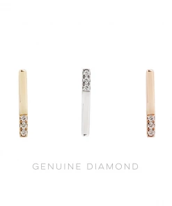 Buddha Jewelry Organics Conch Love Line - Genuine Diamond Threadless End