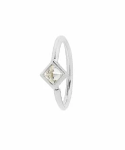 Buddha Jewelry Organics Daith Mae CZ Seamless Ring