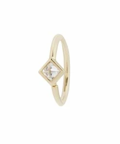 Buddha Jewelry Organics Daith Mae CZ Seamless Ring