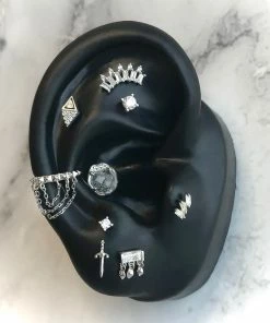 Buddha Jewelry Organics Vision - Tourmalated Quartz - Threadless End