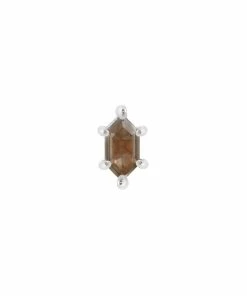 Buddha Jewelry Organics Oh Hell Yes! - Hex Cut Smokey Quartz